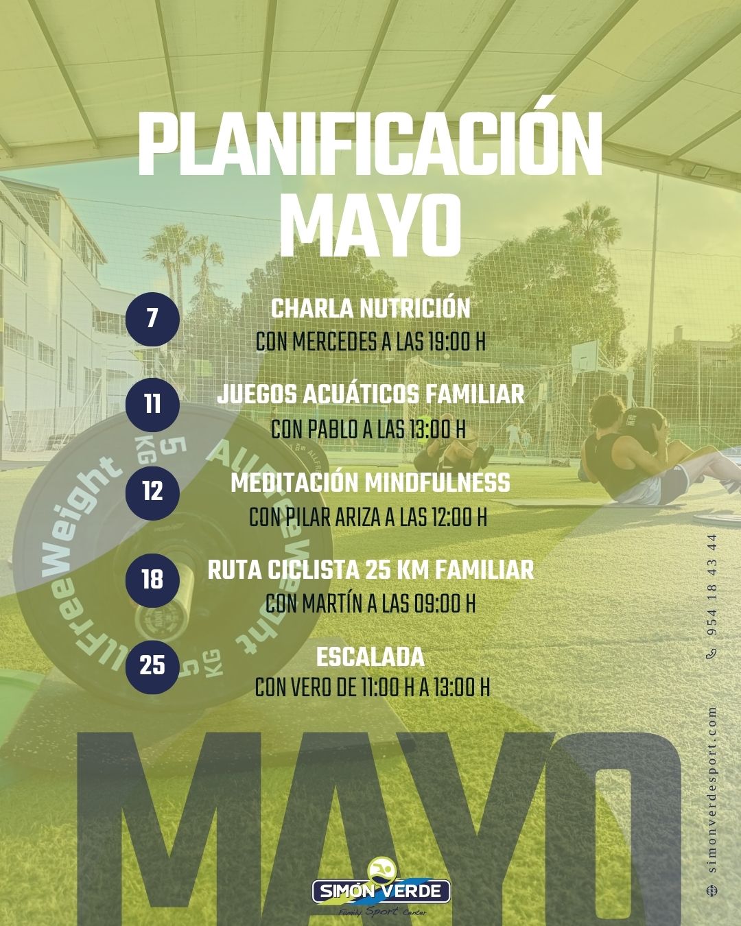 Planificación mayo